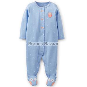 Full Sleeves and Full Pant with Scoks Sky Blue Color dotted Pattern Jump Suit