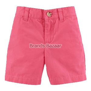 Pink Color Cotton Short