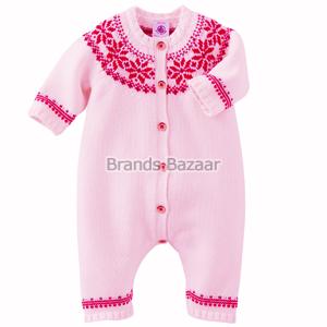 Woolen Casual Jump Suit with Embroidery   