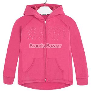 Pink Color Hoodie Cap Jacket 