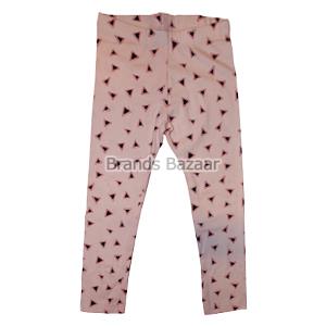 Pink legging with Triangle pattern  