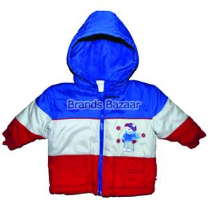 Red and Blue Strips 3 in 1 Jacket  with hoodie Cap
