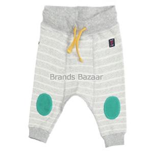 Grey Color Strips Baby Joggers 