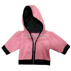 Pink and Black Winter wear Jacket 