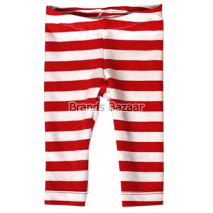 Red and White Strips Leggings 