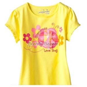 Yellow Color Printed Top