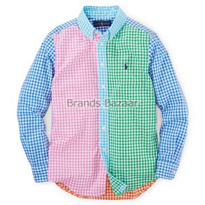 Full Sleeves Multi Color Small Checks Shirts  