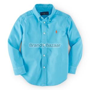 Sky Blue Full Sleeves Oxford Button Down Shirt 