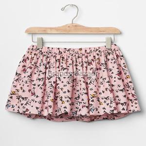 Pink Color Printed Skirt