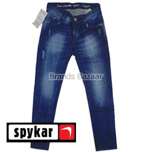Dark Blue Shaded Jeans Narrow Fit