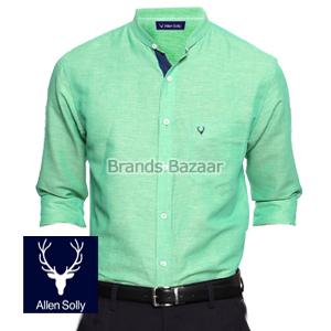 Light Green Color Casual Cotton Shirt 