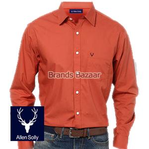 Maroon Color Casual Cotton Shirt