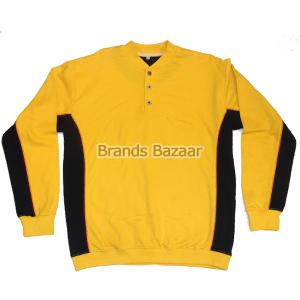 Full Sleeve Yellow With Black Lines Track Suit