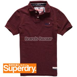 Maroon Color Classic Pattern Polo T-Shirt 