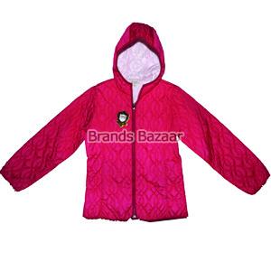 Pink Color Rainy Jacket with Hoodie cap