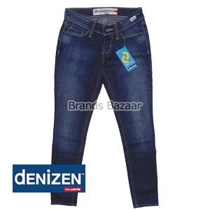 Dark Blue Shaded Balloon fit Jeans  