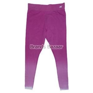 Purple Color Double Shaded Printed Leggings