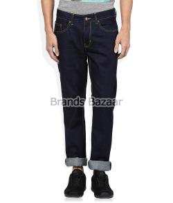 dark blue plain jeans